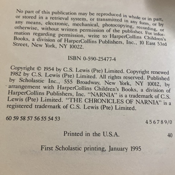 C.S.Lewis Books - Picture 7 of 7